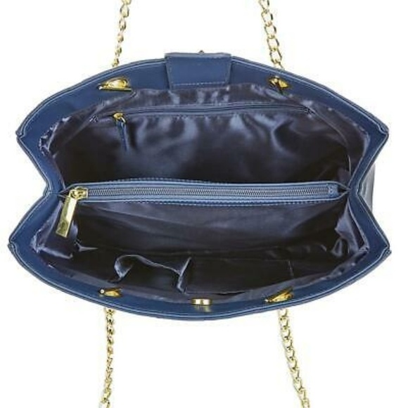 💛Joy and Iman diamond quilted leather satchel /RF - Picture 6 of 6